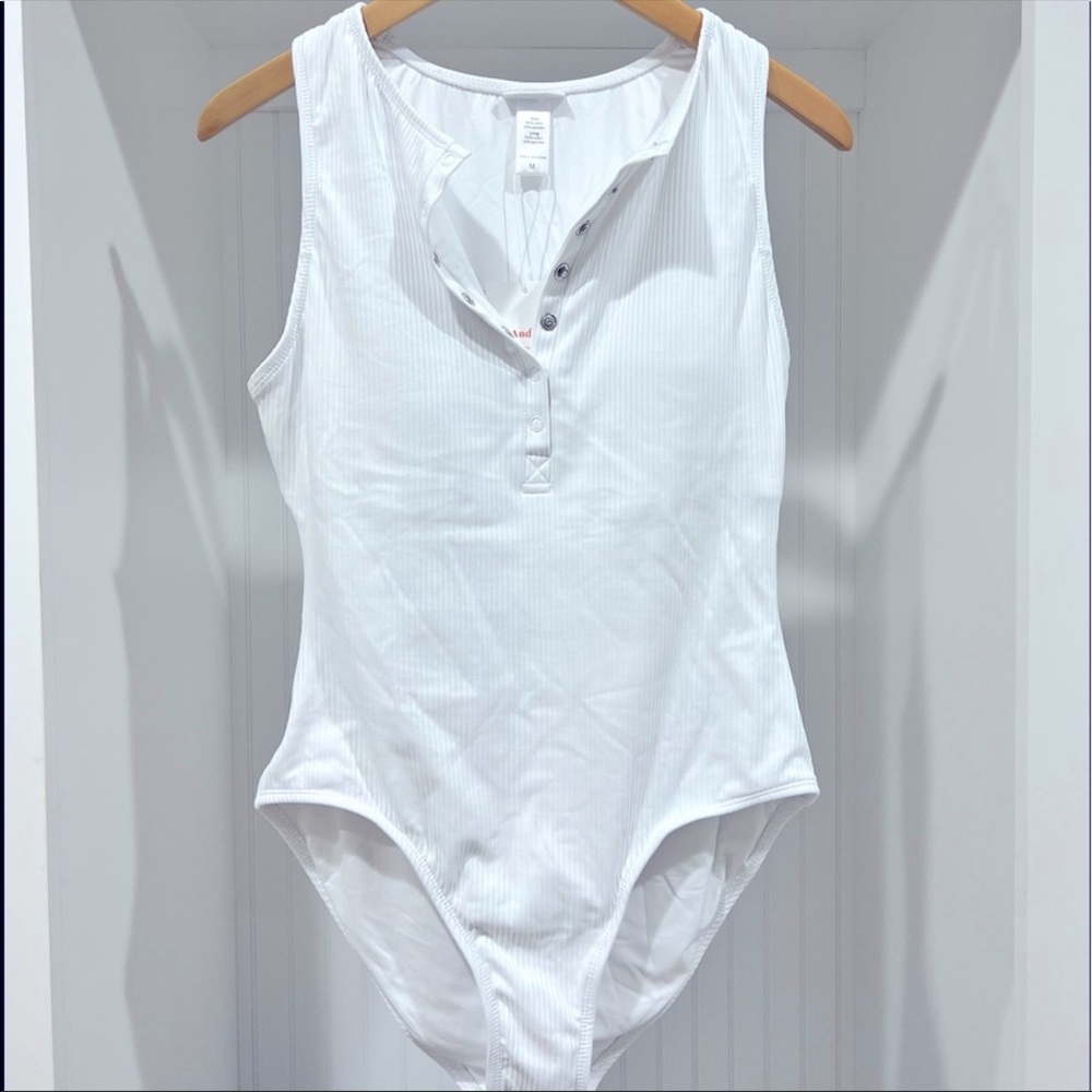 Andie Swim - Malibu - White Ribbed